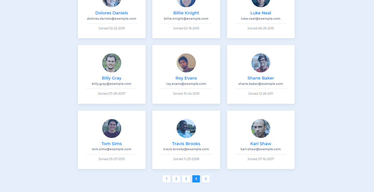 Pagination Example